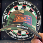 Send It Leather Patch Trucker Hat