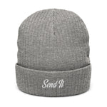 Send It Script Cuffed Beanie