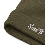 Send It Script Cuffed Beanie