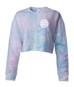 Send It Women's Crop Crewneck Sweatshirt Lightweight